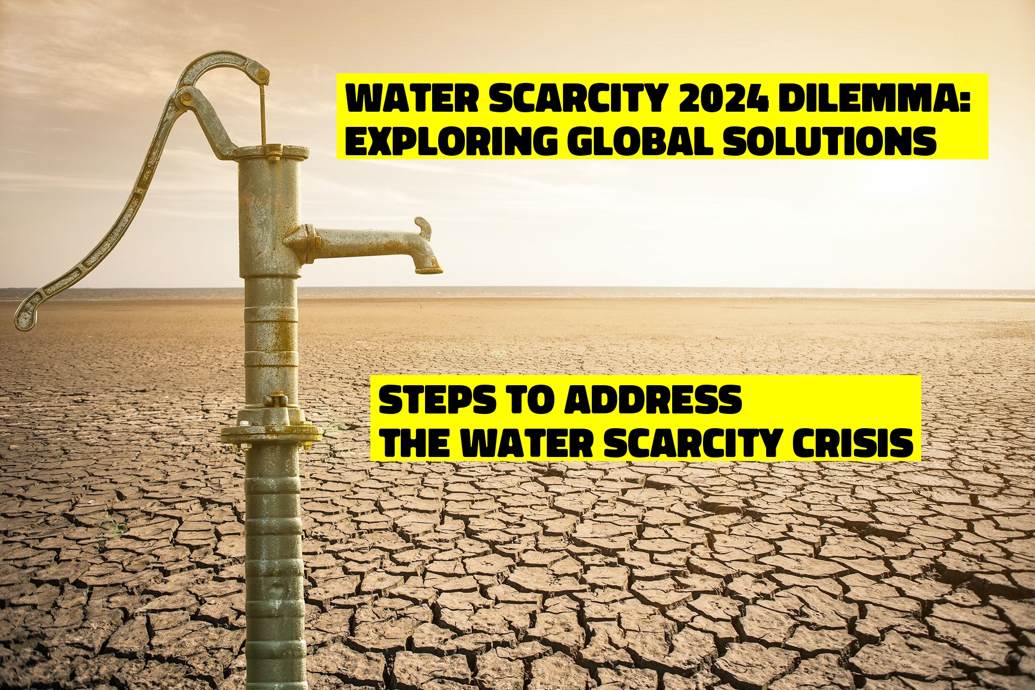 Water Scarcity 2024 Dilemma: Exploring Global Solutions